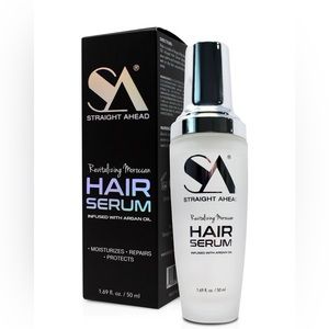 Straight ahead revitalizing moroccan hair serum